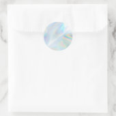 Imitate Holographic Custom Trendy Runder Aufkleber (Tasche)