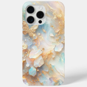 Imitate Holographic Opal Moonstone Gold Butterfly Case-Mate iPhone Hülle