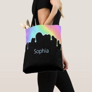 Imitate Holographische, moderne, farbenfrohe Regen Tasche