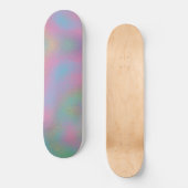 Imitate Holographische Rippelglastextur Skateboard (Vorderseite)