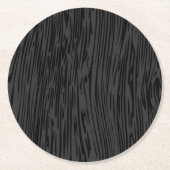 Imitate Holz für Spirituosenfaser Halloween Paper  Runder Pappuntersetzer (Vorderseite)