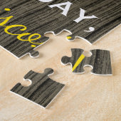 Imitate Holz, Imitate Gold 84. Geburtstag + Indivi Puzzle (Seite)