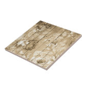 Imitate Holz mit Rose Keramik Tile Fliese (Seite)
