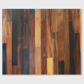 Imitate Holzfußböden Geschenkpapier (Flach)