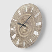 Imitate Holzschnitt große Uhr (Winkel)