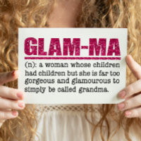 Imitate Hot Pink Glitzer Glam-Ma