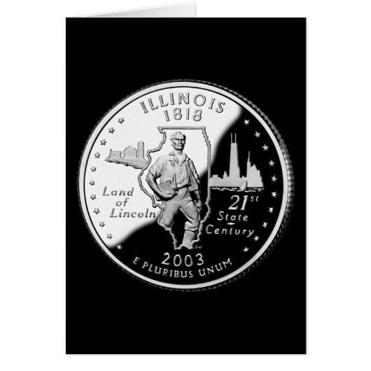 Imitate Illinois Staat Quarter (Vorne)