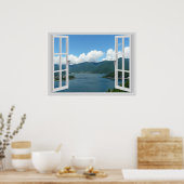 Imitate im Mountain Lake Poster (Küche)