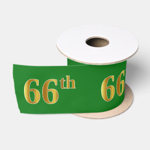 Imitate/Imitation Gold "66." Veranstaltungsnummer Satinband