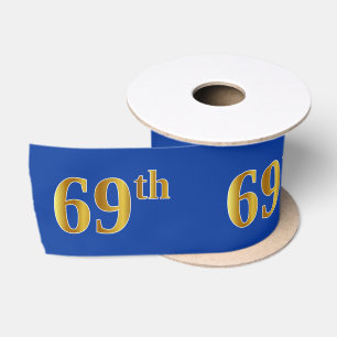 Imitate/Imitation Gold "69." Veranstaltungsnummer  Satinband