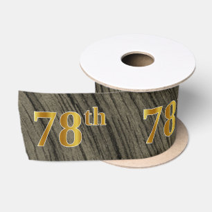 Imitate/Imitation Gold "78." Veranstaltungsnummer Satinband