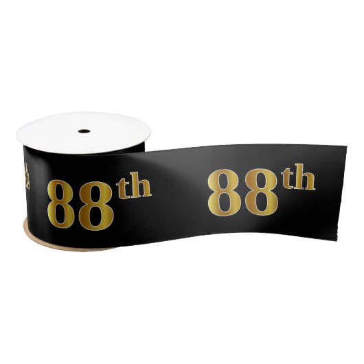 Imitate/Imitation Gold "88." Veranstaltungsnummer  Satinband (Spule)