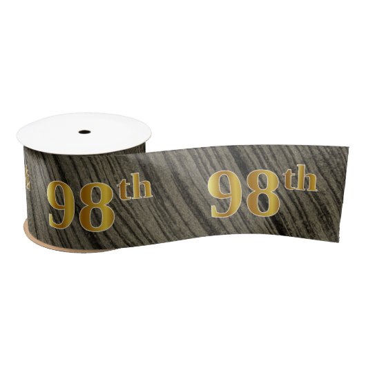 Imitate/Imitation Gold "98." Veranstaltungsnummer Satinband (Spule)