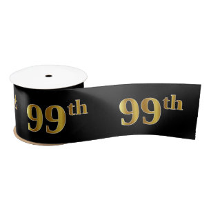 Imitate/Imitation Gold "99." Veranstaltungsnummer  Satinband