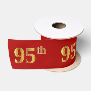 Imitate/Imitation Gold Look "95." Event Number (ro Satinband