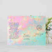 Imitate in zarter Opal-Broschüre (Stehend Vorderseite)