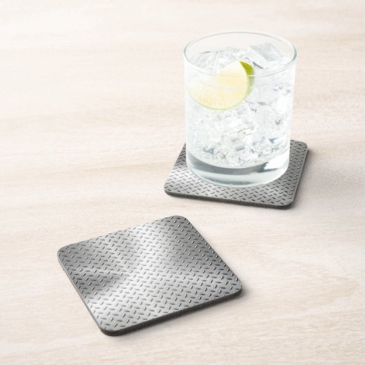 Imitate Industrielle Diamantplatte Getränkeuntersetzer (Rechte Seite)