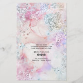 Imitate iridesfarbene Wasserfarbenpreisliste Flyer (Hinten)