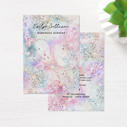 Imitate irisierende Ohrkarte (Schreibtisch)