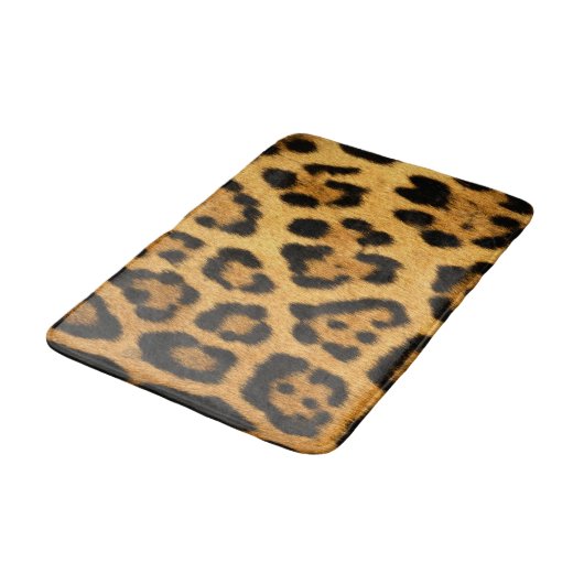 Imitate Jaguar Skin Badezimmer Mat Badematte (Schrägansicht)