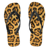 Imitate Jaguar Skin Flip Flops Badesandalen (Fußbett)