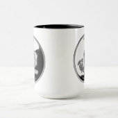 Imitate Kansas Staat Quarter Tasse (Zentrum)