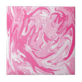 Imitate Keramik weiß und rosa Marmor Tile Fliese (Vorderseite)