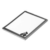 Imitate Kohlenfaser-Cycling Notizblock (Rotiert)