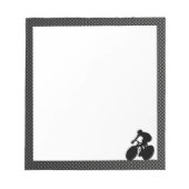 Imitate Kohlenfaser-Cycling Notizblock (Vorderseite)