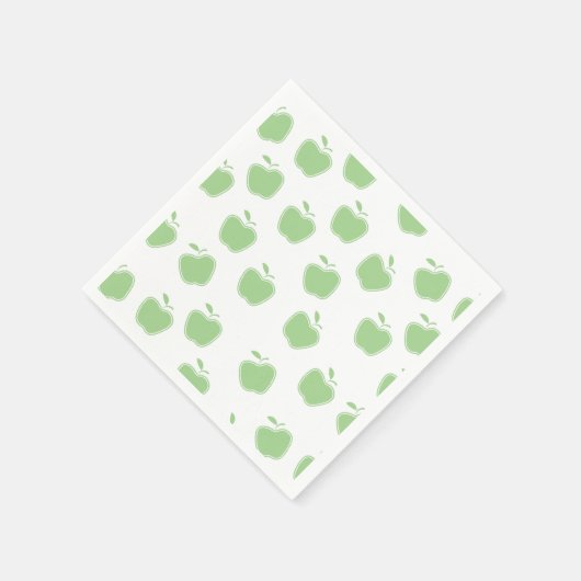 Imitate Kraft Rustikaler Apfel meines Augenbabys D Serviette (Ecke)