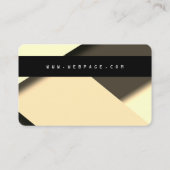 Imitate Kreditkarte oder Debitkarte sehen geometri Visitenkarte (Rückseite)