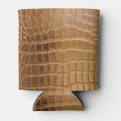 Imitate Krokodile Leder Tierhautmuster Dosenkühler (Vorderseite)