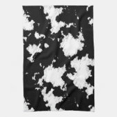 Imitate Kuh Schwarzweiß drucken Geschirrtuch (Vertikal)