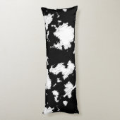 Imitate Kuh Schwarzweiß drucken Seitenschläferkissen (Rückseite (Vertikal))