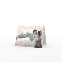 Imitate Kupfer Herbst verlässt Foto dank Karte