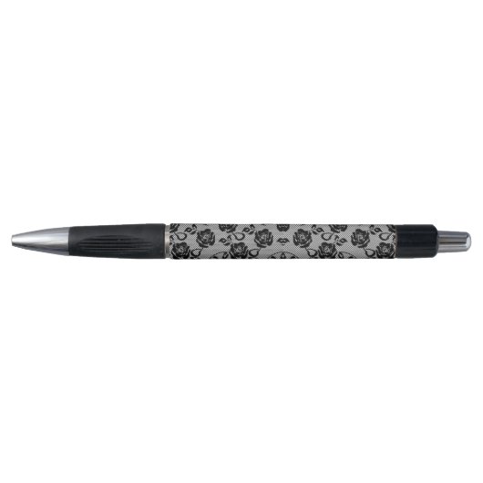 Imitate Lace Fishnet Design Pen Kugelschreiber (Vorderseite)