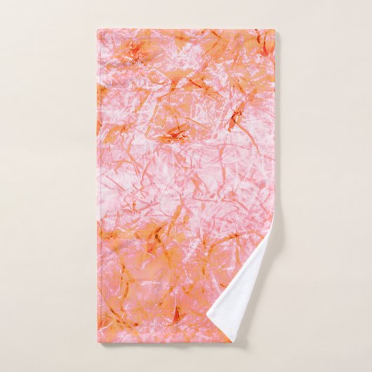 Imitate Lachsleder, weißlich Badhandtuch Set (Handtuch)