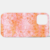 Imitate Lachsleder, weißlich Case-Mate iPhone Hülle (Rückseite (Horizontal))