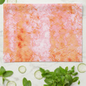 Imitate Lachsleder, weißlich Geschirrtuch (Gefaltet)