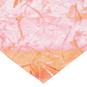 Imitate Lachsleder, weißlich Mittelgroßer Tischläufer (Ecke)