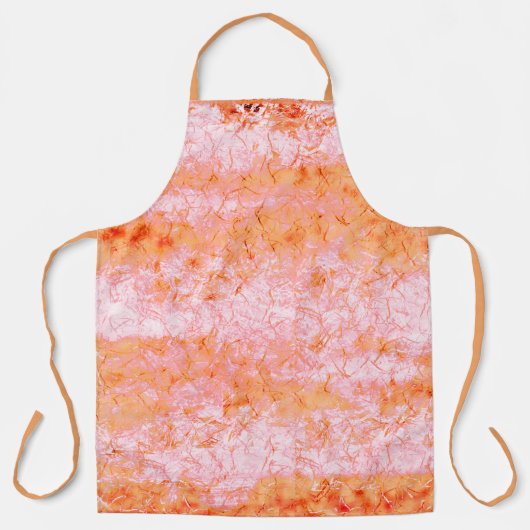 Imitate Lachsleder, weißlich Schürze (Vorderseite)