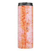 Imitate Lachsleder, weißlich Thermosbecher (Rückseite)