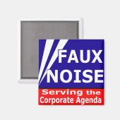 Imitate Lärm im Dienste der Unternehmensagenda Magnet (Vorderseite/Rückseite)