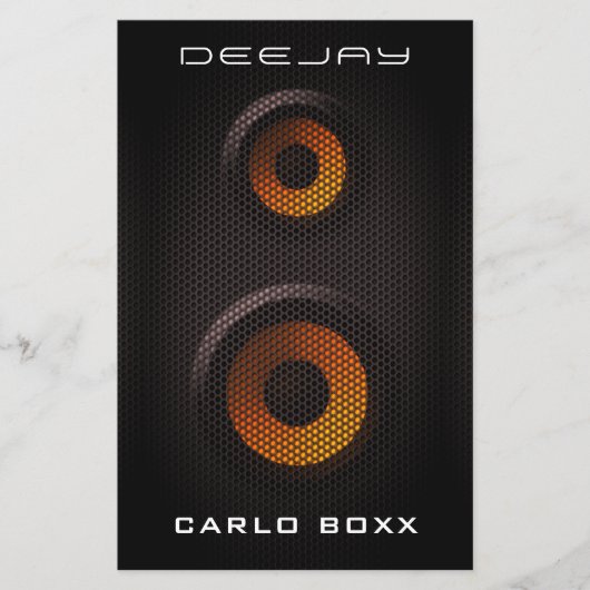 Imitate Lautsprecher Flyer (Vorne)