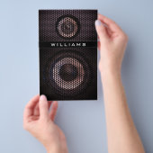 Imitate Lautsprecher sieht aus Flyer (Handgriff)