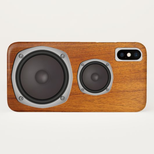 Imitate Lautsprechersystem Case-Mate iPhone Hülle (Rückseite (Horizontal))