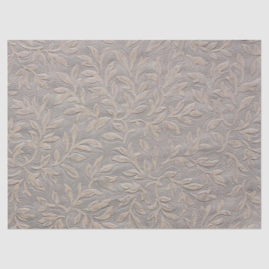 Imitate-Leaf-dekoriertes Tissue-Papier Seidenpapier (Vorderseite)