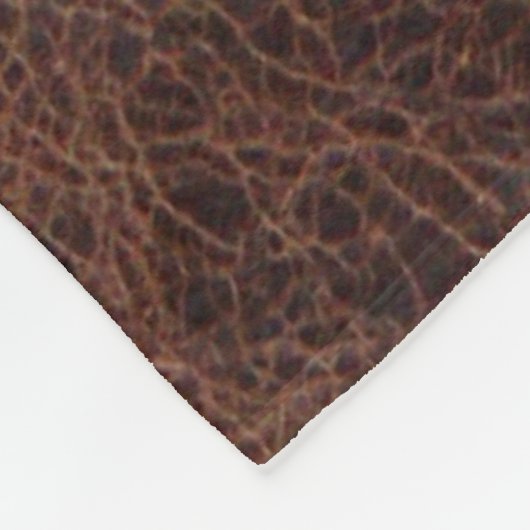 Imitate Leather #1 Fleecedecke (Ecke)