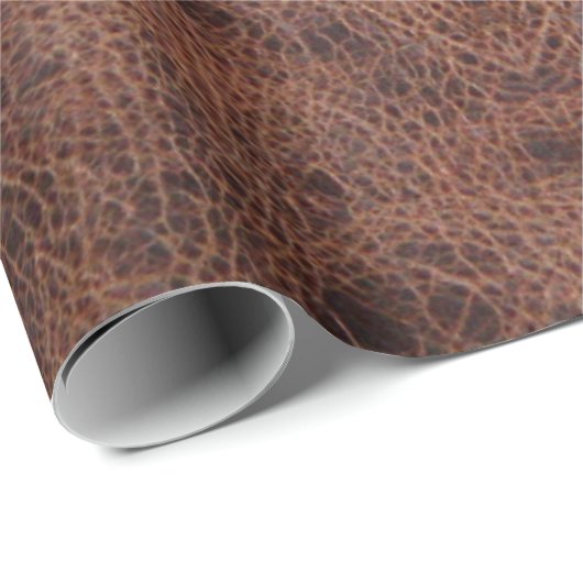 Imitate Leather #1 Geschenkpapier (Rolleneckpunkt)