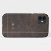 Imitate Leather Modern Stift Design Männer Case-Mate iPhone Hülle (Rückseite (Horizontal))